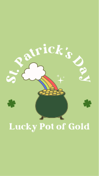 Lucky Pot of Gold Facebook Story Image Preview