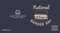 Classic Burger Facebook Event Cover Design