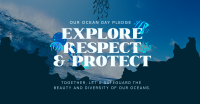 Ocean Day Pledge Facebook ad Image Preview