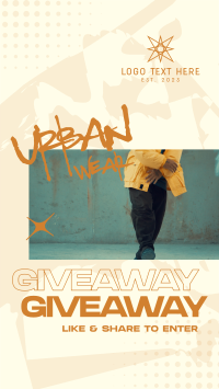 Urban Fit Giveaway Facebook Story Design