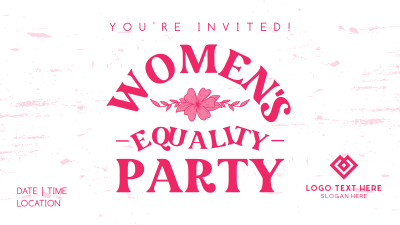 Women's Equality Celebration Facebook event cover Image Preview