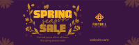 Spring Has Come Twitter Header Design