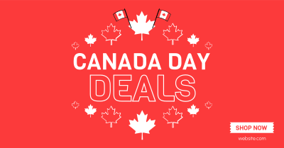 Canada Day Deals Facebook ad Image Preview
