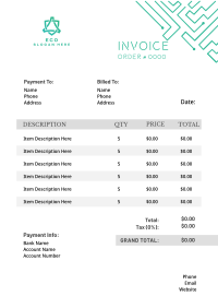 Circuit Lines Invoice Image Preview