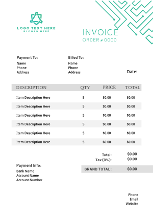 Circuit Lines Invoice Image Preview