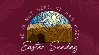 Modern Easter Sunday Facebook event cover Image Preview