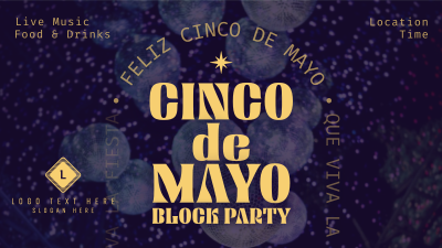 Cinco De Mayo Block Party Facebook event cover Image Preview
