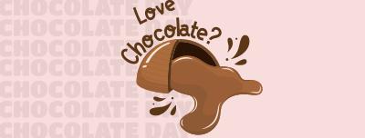 Love Chocolate? Facebook cover Image Preview