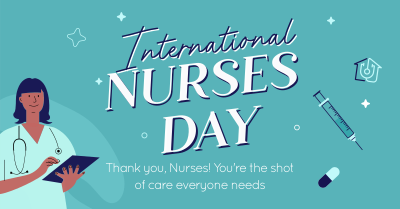 International Nurses Day Facebook ad Image Preview