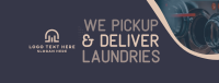 Laundry Delivery Facebook cover Image Preview