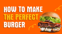 Get Yourself A Burger! YouTube Video Design