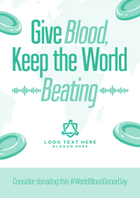 Blood Donation Flyer Design