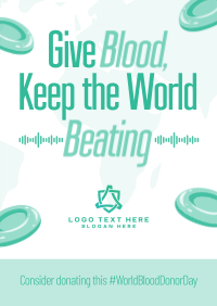 Blood Donation Flyer Image Preview