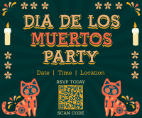 Muerto Cat Party Facebook post Image Preview