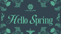Vintage Spring Pattern Animation Preview