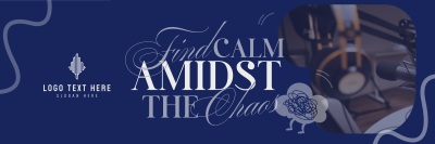 Find Calm Podcast Twitter header (cover) Image Preview