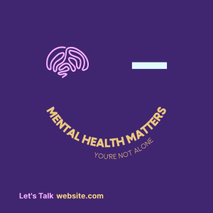 Mental Health Matters Instagram post
