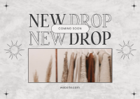 Shop New Drop  Postcard Image Preview