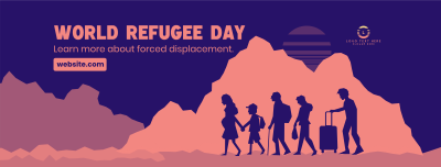 Refugee Day Awareness Facebook cover Image Preview