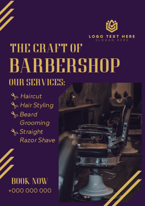 Grooming Barbershop Flyer Image Preview