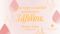 Donate Blood Campaign Animation Image Preview