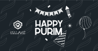 Purim Jewish Festival Facebook Ad Image Preview