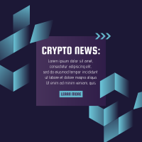 Cryptocurrency Breaking News Instagram post Image Preview