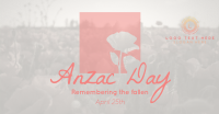 Remembering Anzac Facebook ad Image Preview