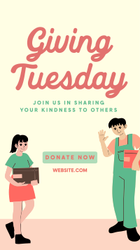 Give Love Tuesday Instagram Story Design