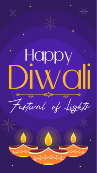 Happy Diwali Instagram Story Design