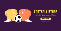 Football Merchandise Facebook Ad Design