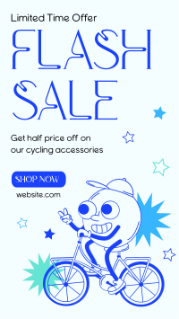 Bicycle Day Sale YouTube short Image Preview