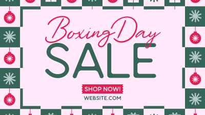 Boxing Day Promo Facebook event cover Image Preview