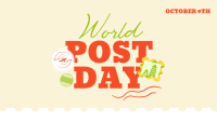 World Post Day Animation Design