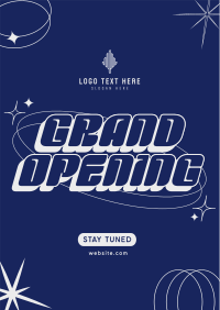 Y2K Grand Opening Flyer Image Preview