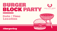 Burger Grill Party Animation Preview