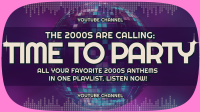 2000s Party Playlist Animation Preview