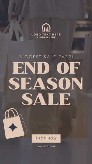 End of Season Shopping Video Image Preview