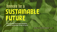 Environmental Sustainable Innovations Animation Image Preview