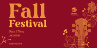 Fall Festival Celebration Twitter Post Image Preview