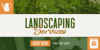 Landscape Garden Service Twitter post Image Preview
