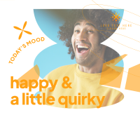 Happy and Quirky Facebook Post Design