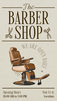 Editorial Barber Shop Video Preview