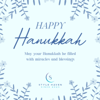 Hanukkah Celebration Instagram post Image Preview