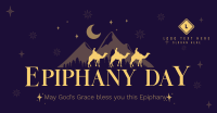 Sparkling Epiphany Day Facebook ad Image Preview