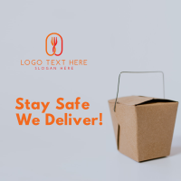 Delivery Box Instagram Post Design