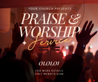 Praise & Worship Facebook Post Design
