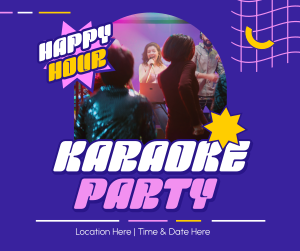Karaoke Party Hours Facebook post Image Preview