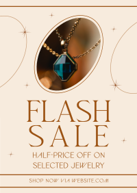 Jewelry Flash Sale Poster Image Preview