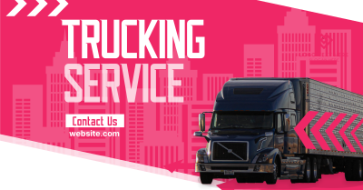 Truck Moving Service Facebook ad Image Preview